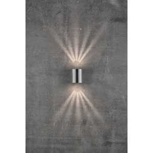 https://discount-led.fr/nl/ Canto 2 Roestvrijstalen wandlamp 10,6W 3000K IP44  99,90 €  79,92 €    49701034