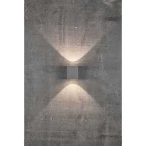 https://discount-led.fr/gb/ Canto Kubi 2 Wall light Grey 10.6W 3000K IP44  99,90 €  79,92 €    49711010