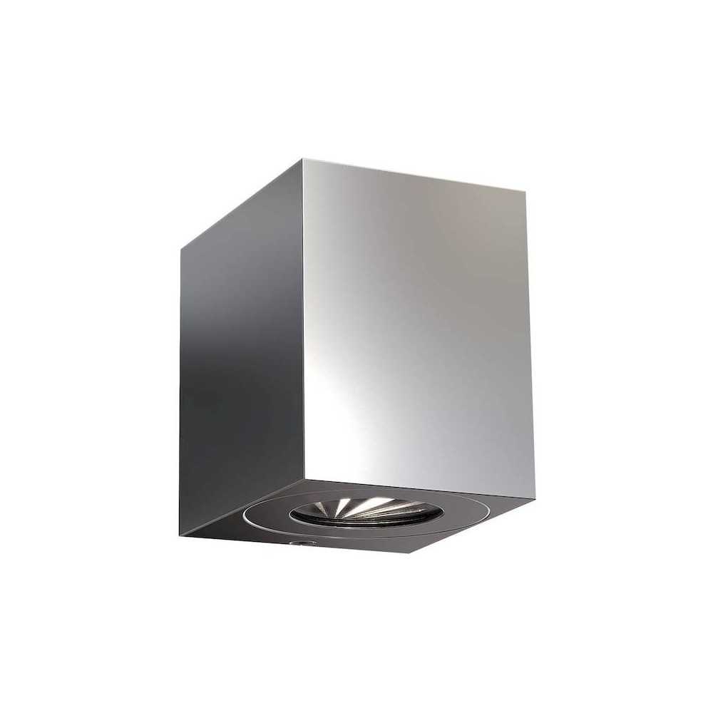 https://design-led.fr/fr/ Canto Kubi 2 Applique murale Inox 10.6W 3000K IP44 49711034 99,00 € 84,15 €