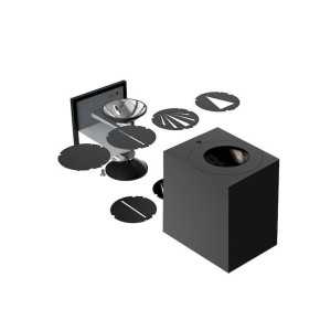 https://design-led.fr/fr/ Canto Kubi 2 Applique murale Acier galvanisé 10.6W 3000K IP44 49711031 99,00 € 84,15 €