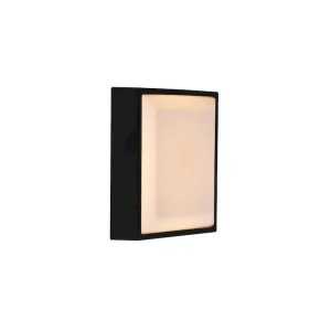 https://discount-led.fr/nl/ Vierkante wandlamp Oliver Zwart 9W 3000K IP54  44,90 €  35,92 €    2218251003