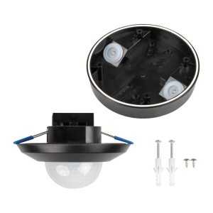 https://discount-led.fr/it/ Rivelatore di movimento PIR SENTO-O da superficie o da incasso, nero  22,50 €  18,00 €    37367