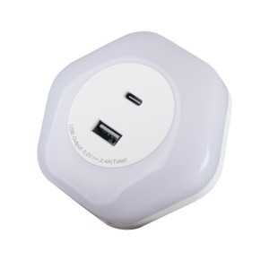https://design-led.fr/fr/ Veilleuse LED BOLA LED 2xUSB 15w 3000K blanc 37397 18,60 € 15,81 €