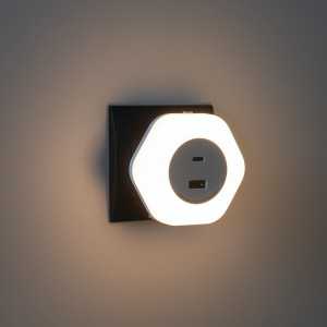 https://design-led.fr/fr/ Veilleuse LED BOLA LED 2xUSB 15w 3000K blanc 37397 18,60 € 15,81 €