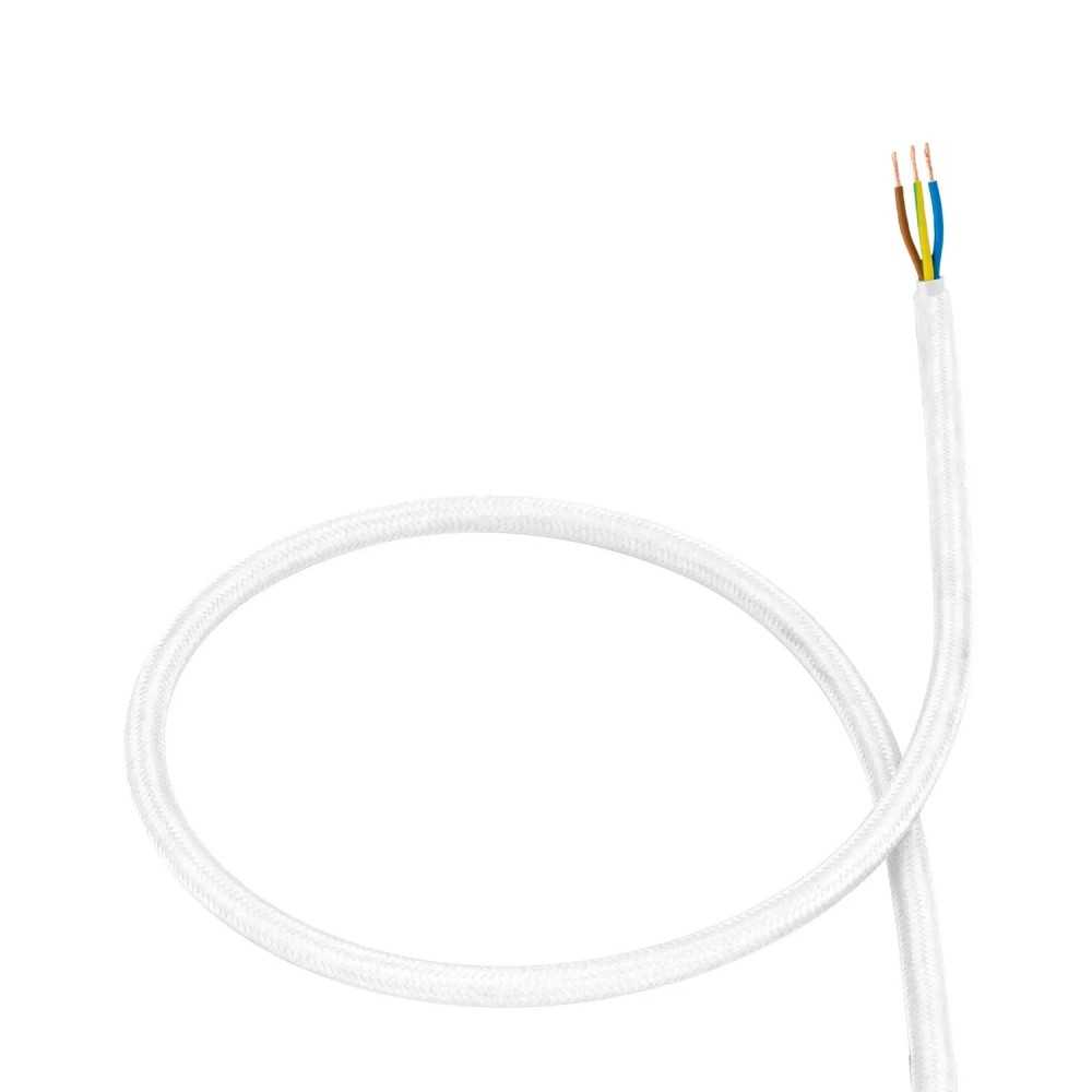 https://discount-led.fr/pt/ Cabo elétrico têxtil branco 3X075mm 3ml  9,30 €  7,44 €    132628