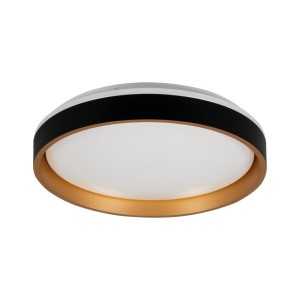 https://design-led.fr/fr/ Plafonnier LED SOLN 17.5W Ø 380mm 3000K noir/or 37324 44,60 € 37,91 €