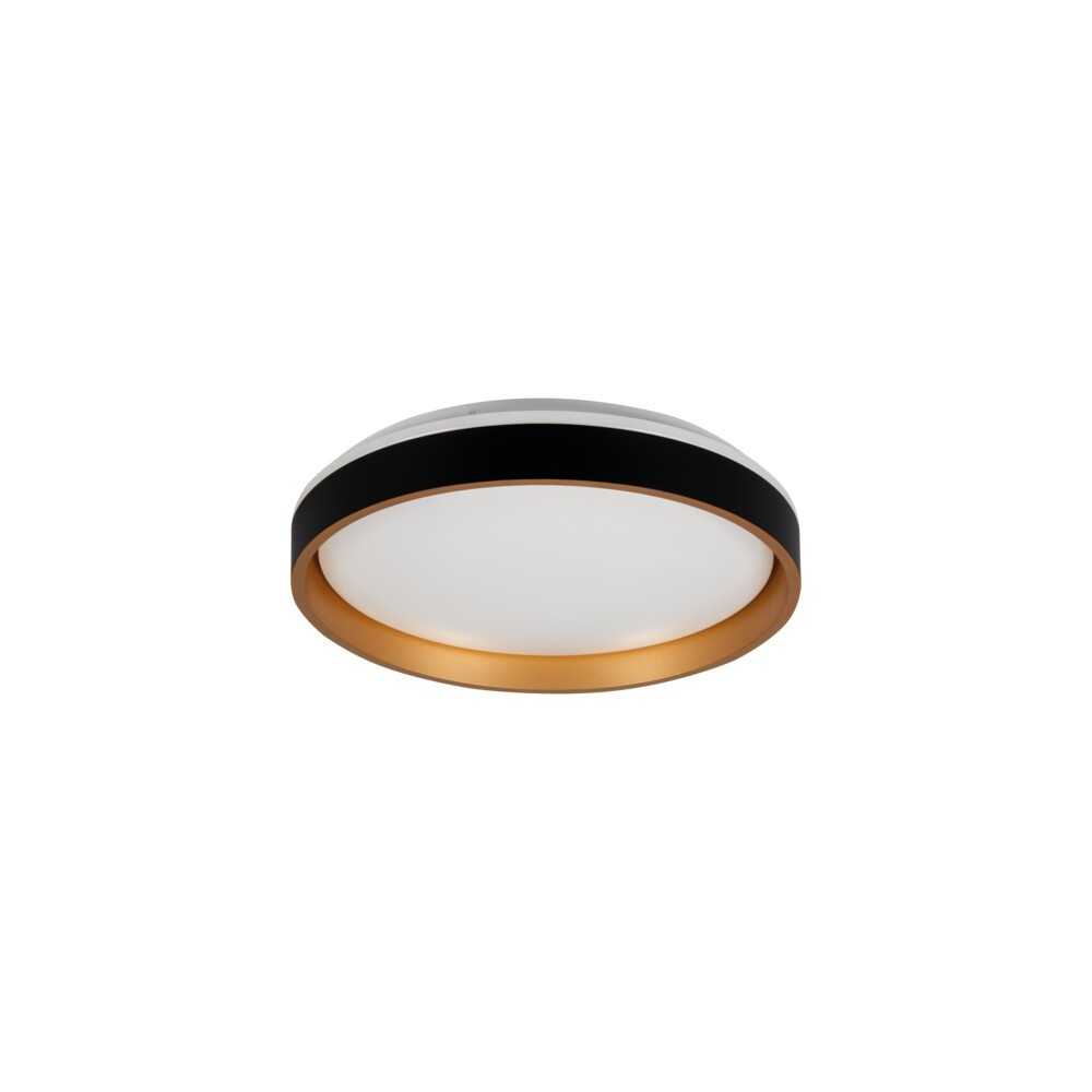https://design-led.fr/pt/ Luz de teto LED SOLN 17.5W Ø 380mm 3000K preto/dourado 37324 44,60 € 37,91 €