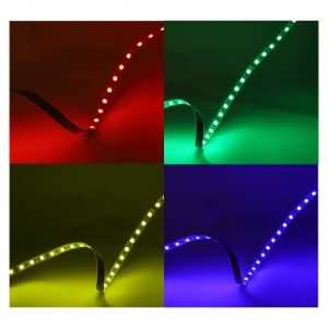 https://design-led.fr/pt/ Fita LED RGB 12v 9 w/m 5m 60 LED/M 45W IP54 32,30 € 27,46 € 100416