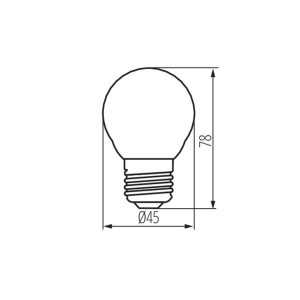 https://discount-led.fr/de/ LED-Glühbirne XLED G44 E27 Glühfaden 6W 4000k  3,30 €  2,64 €    35275