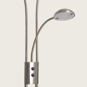 https://discount-led.fr/gb/ Floor lamp with reading Ethan silver metal  121,30 €  97,04 €    C213893