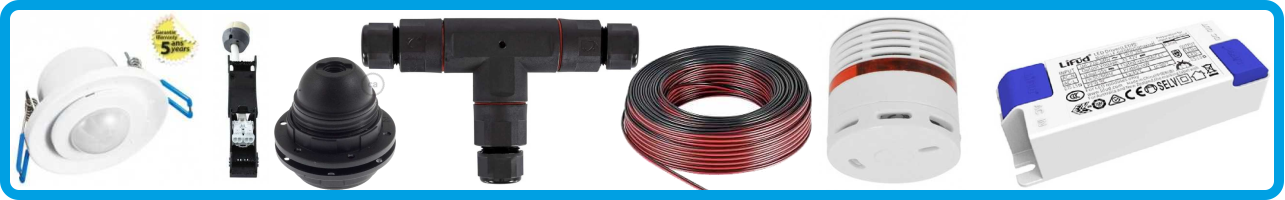 Accesorios eléctricos y controladores LED