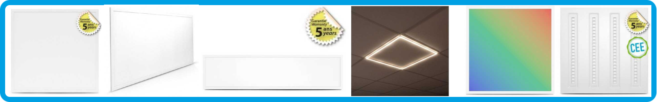 Dalles LED / Panneaux LED