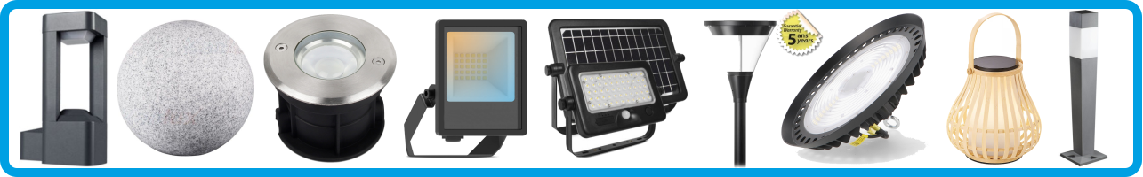 Eclairage LED extérieur