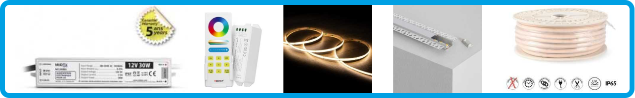 Ruban led et accessoires