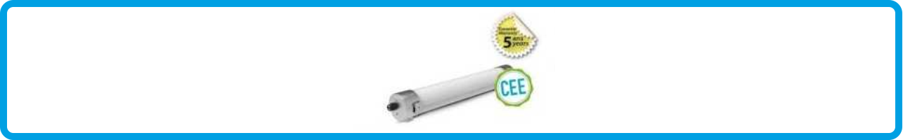 LED tubular integrado