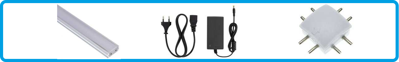 Profilé avec LED intégré